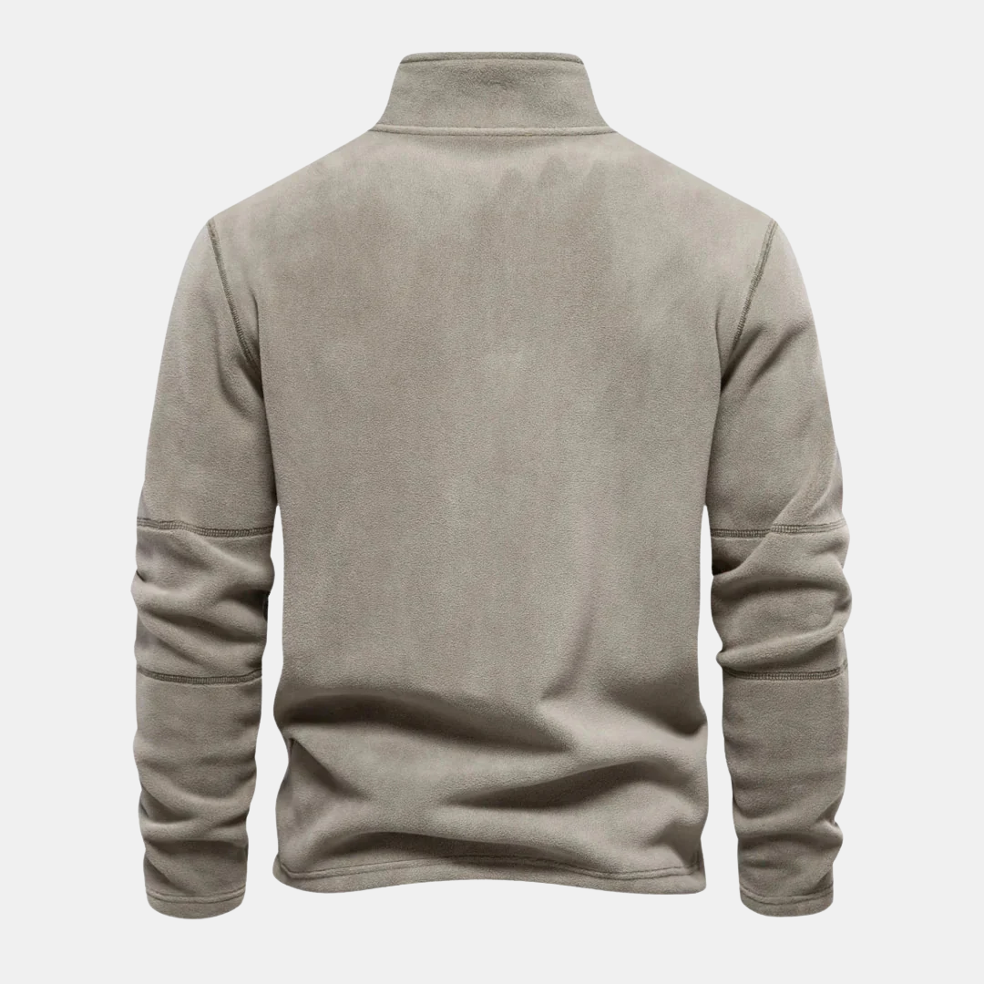 Royce | Pullover mit Reißverschluss