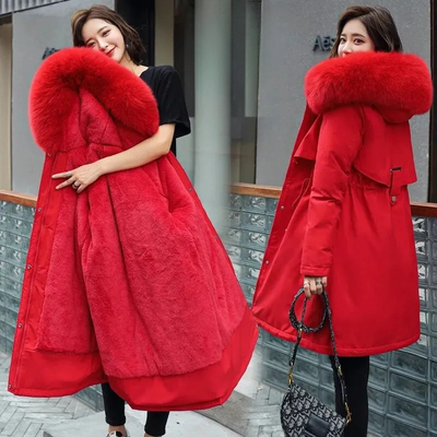 Bequemer Parka Mit Reißverschluss Für Damen | Warm