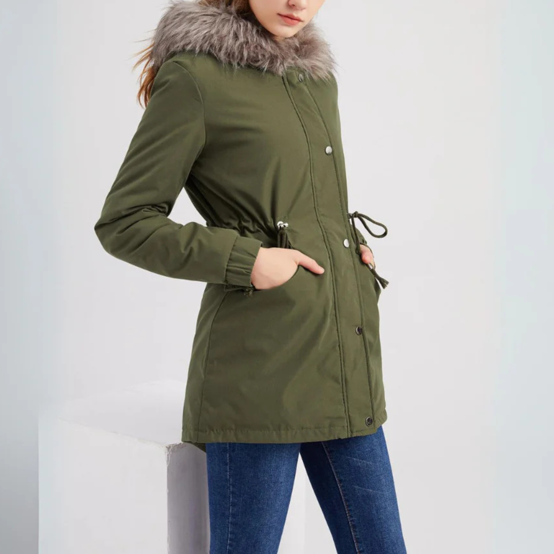 Parka mit Kapuze für Damen