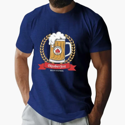 Oktoberfest 2025 Motiv T-Shirt für Herren