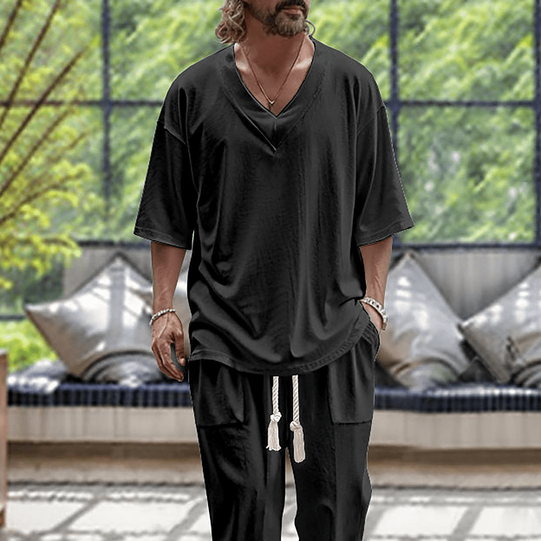 MIRAVO | Herren Sommer-Set – Stilvoll & Bequem