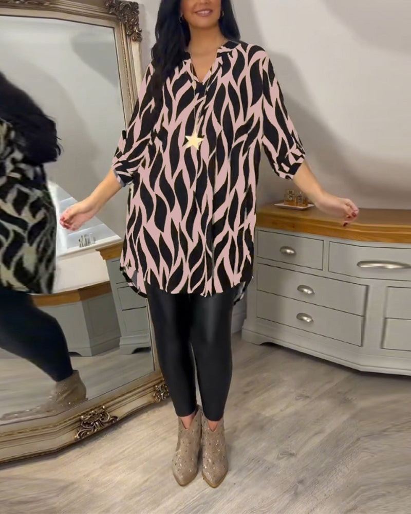 Lässige bluse für frauen