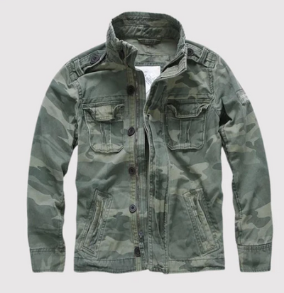 Basil - Retro-Jeansjacke mit mehreren Taschen