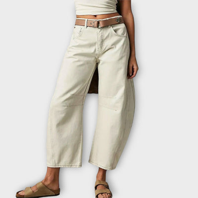 Damenjeans classic weit geschnitten