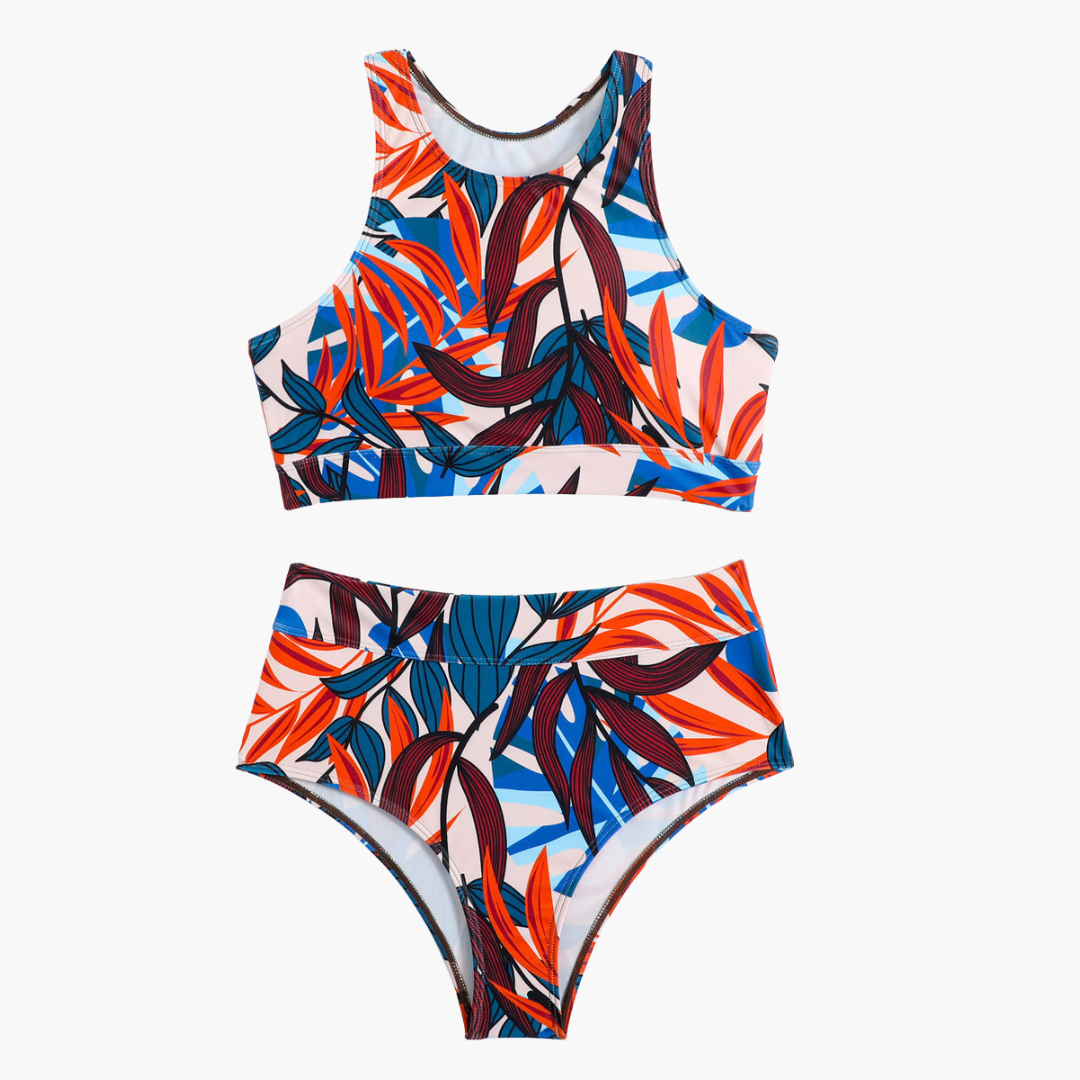 Sport-Bikini - Damen Bustier-Set für Schwimmen & Training