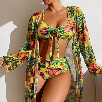 Bedrucktes bikiniset für frauen