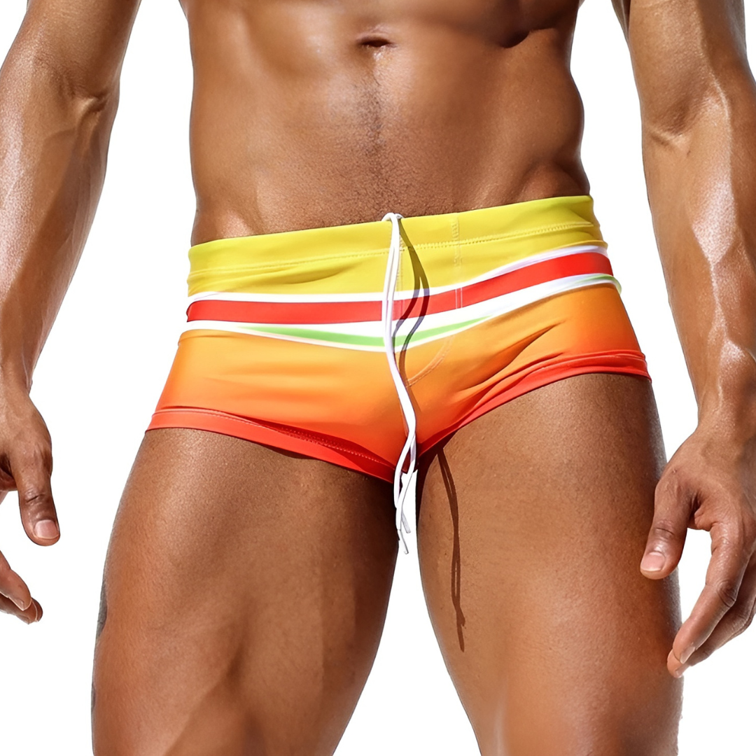 MIRAVO | Side-Split Badehose für Herren – Schnell­trocknend & Farbwechselnd