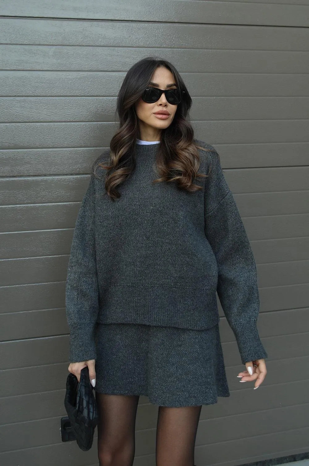 WIEN ELEGANTER PULLOVER KLEID