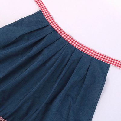 Damen Festliches Dirndl Kleid | Midilänge im klassischen Trachtenstil