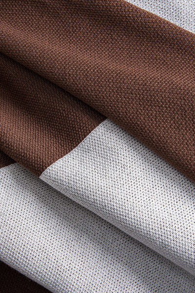 Elara | Elegantes Strick-Set mit Cape & Wide-Leg-Hose