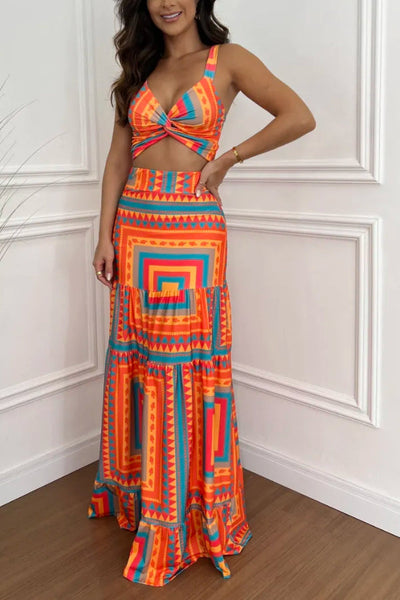 Guillermina® | Zweiteiliges Maxikleid-Set