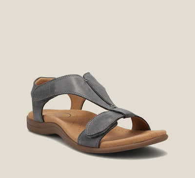 Damen-ledersandalen