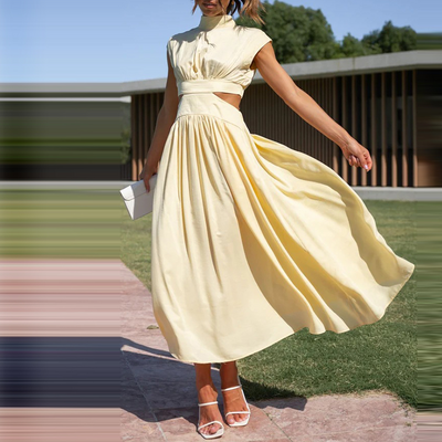 Elegantes langes kleid