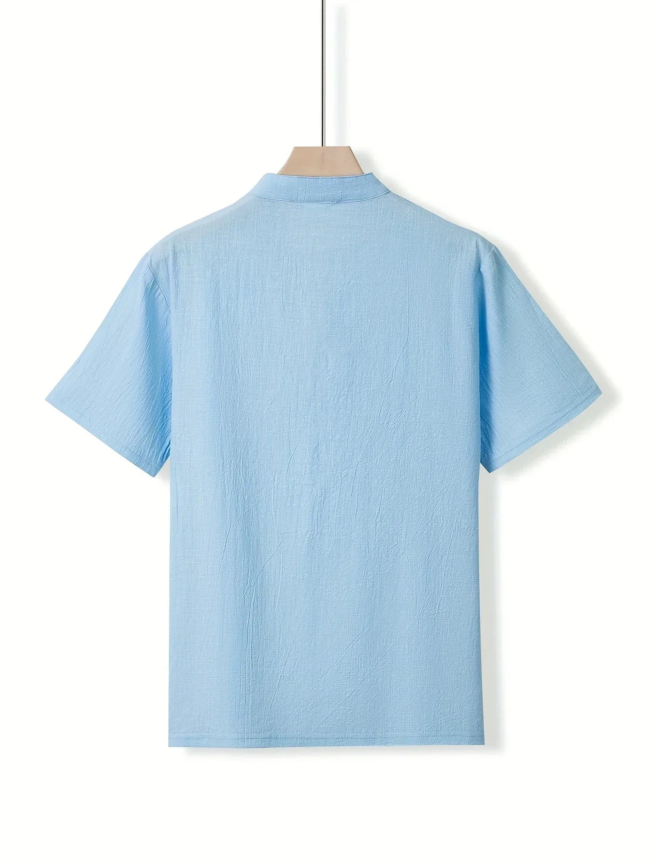 Markos – Lässig Kurzarm Hemd Mit Knopf