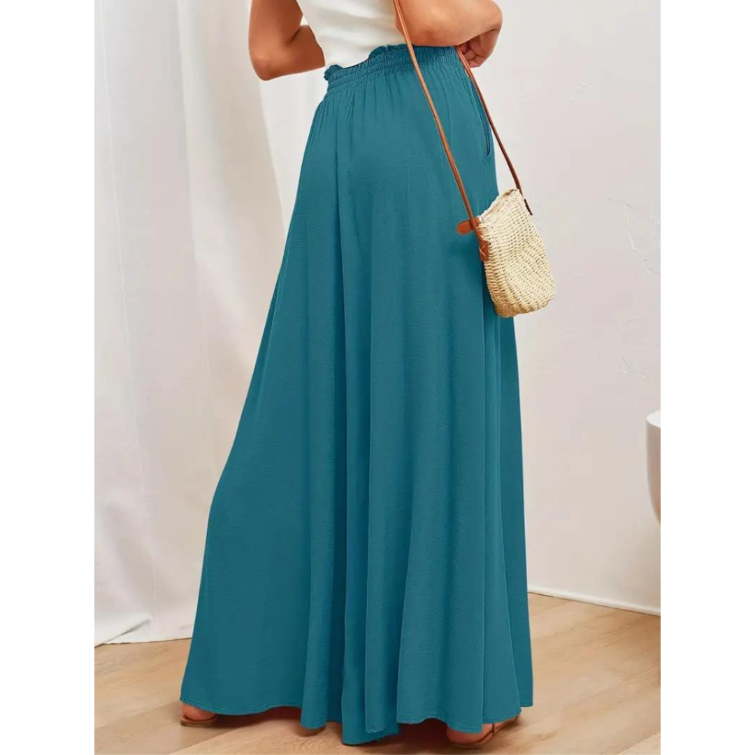 Weit geschnittene Hose für Damen