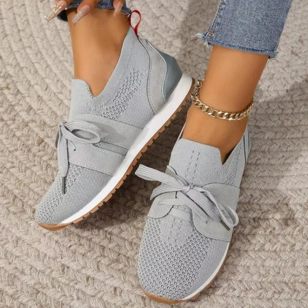 Damen Stylische Lauf Schnür Flache Schuhe | Outdoor