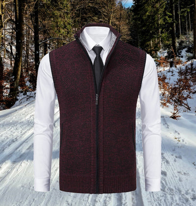 Timeless fleece-weste