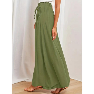 Weit geschnittene Hose für Damen