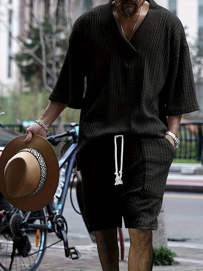 Hemd- und Shorts-Set für Herren