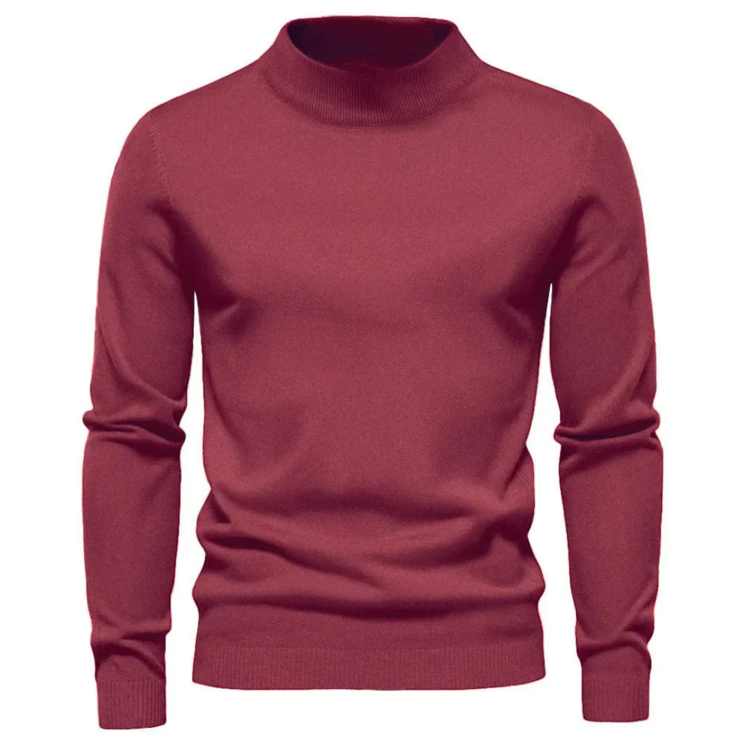 Herren Klassischer Rollkragen Pullover | Lässig