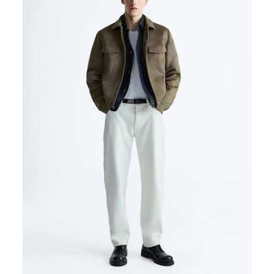 Strukturiere Jacke für Herren