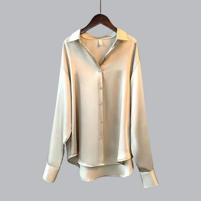 Irene™ | Hochwertige Satinbluse
