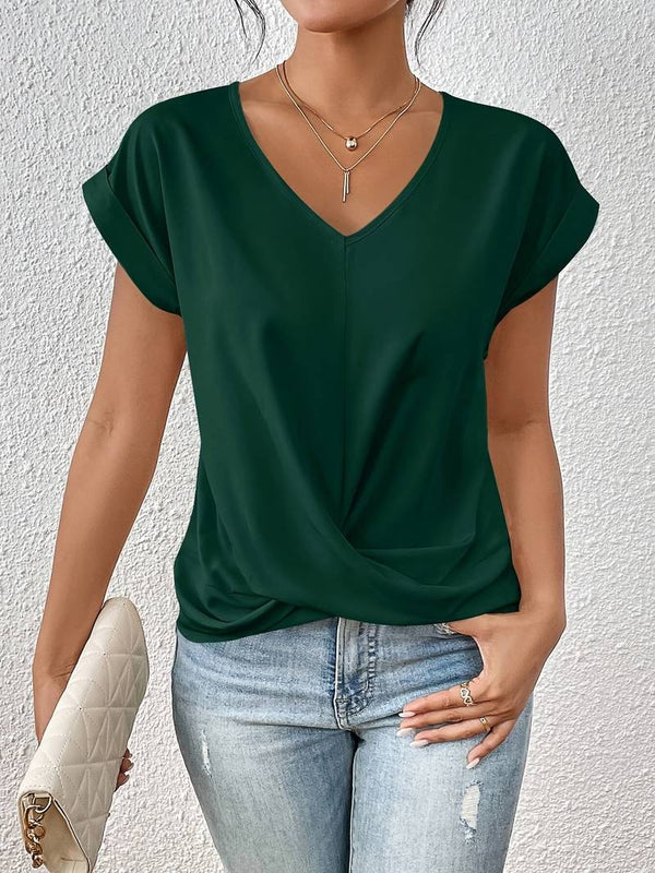 Mila | lässiges kurzarm-t-shirt für damen