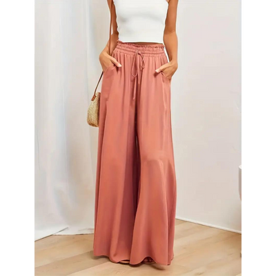 Weit geschnittene Hose für Damen