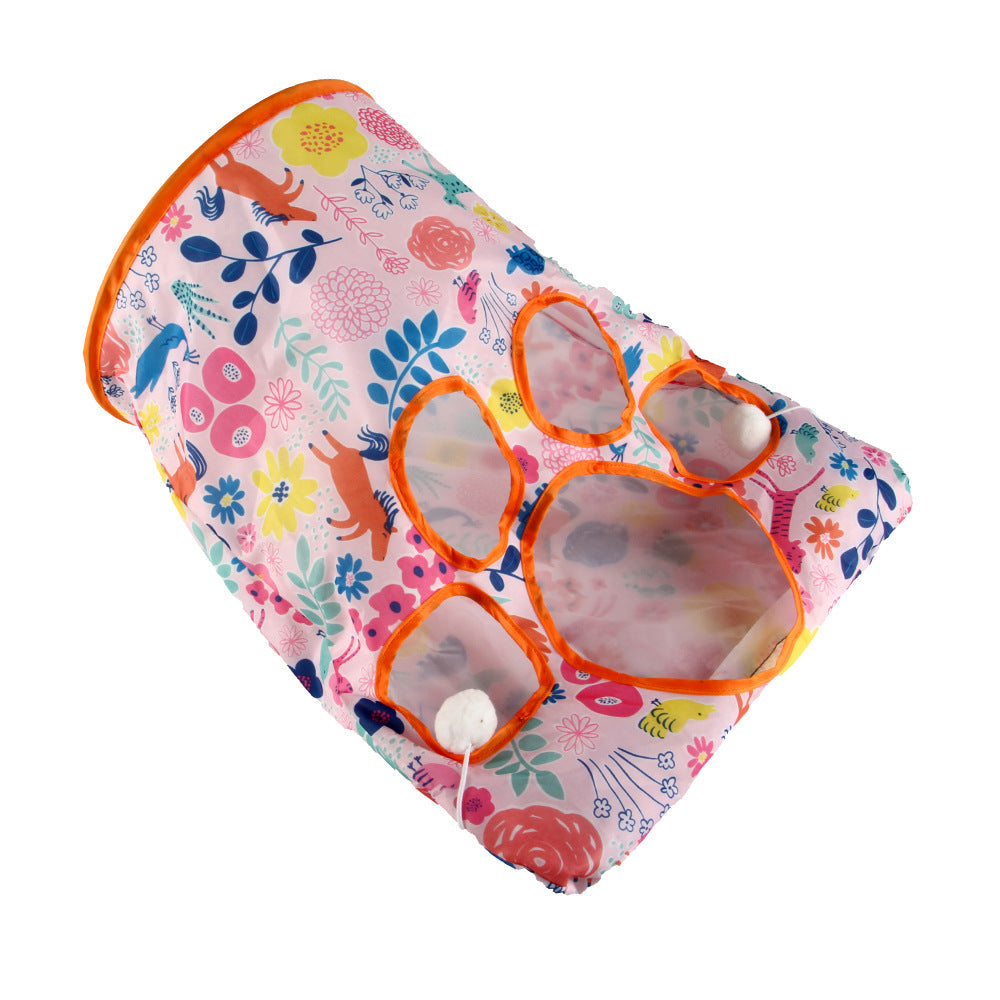 Endloser Spaß Tragbare Tunnel Tasche für Katzen