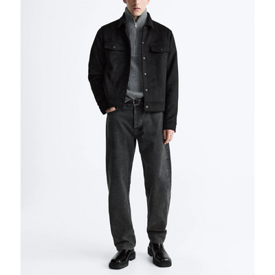 Strukturiere Jacke für Herren