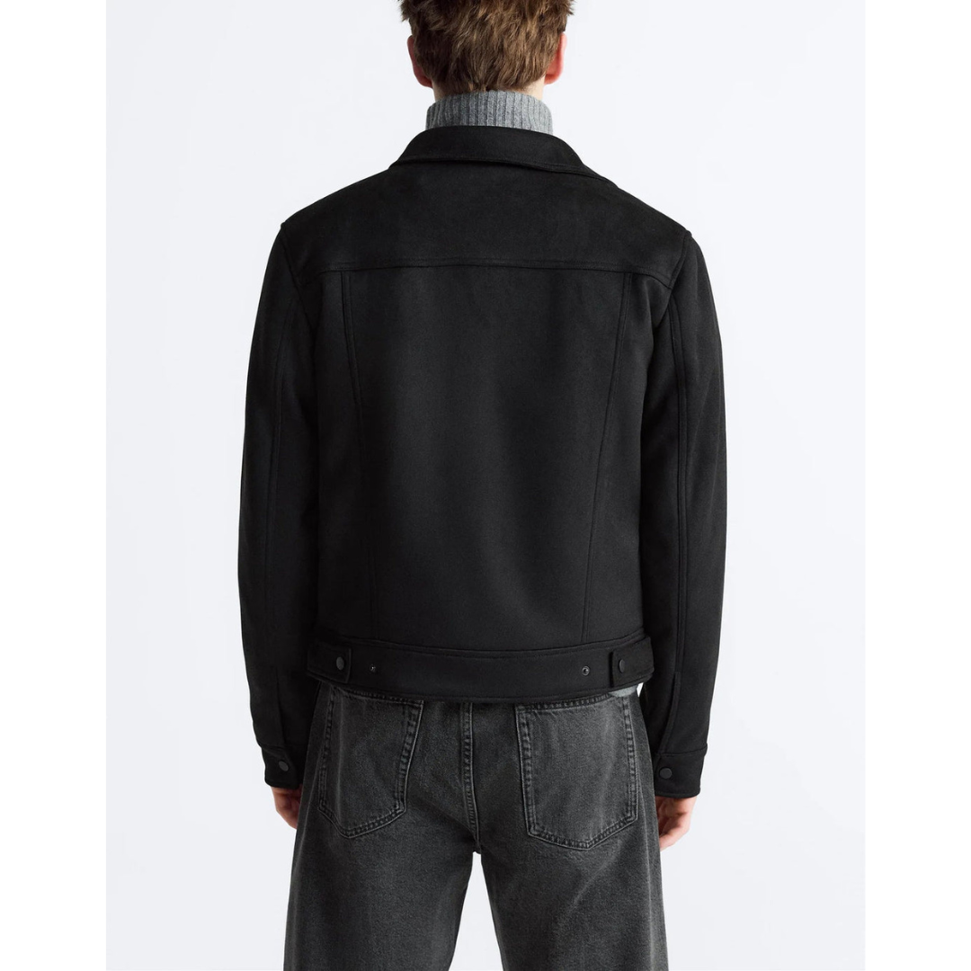 Strukturiere Jacke für Herren