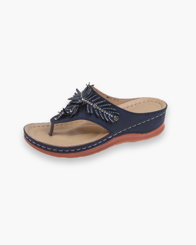 Damen Glitzer Stilvolle Sandalen | Flip-Flop