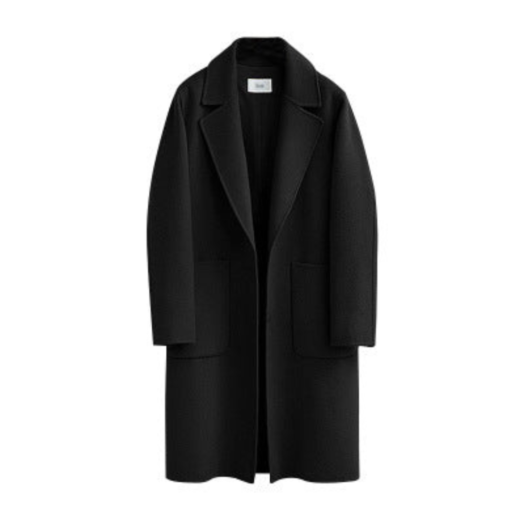 Klassischer Winter Trenchcoat Für Damen | Lang