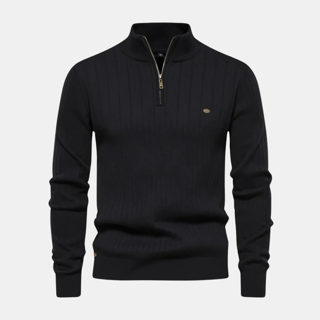 Lorenzo | Pullover mit Reißverschluss