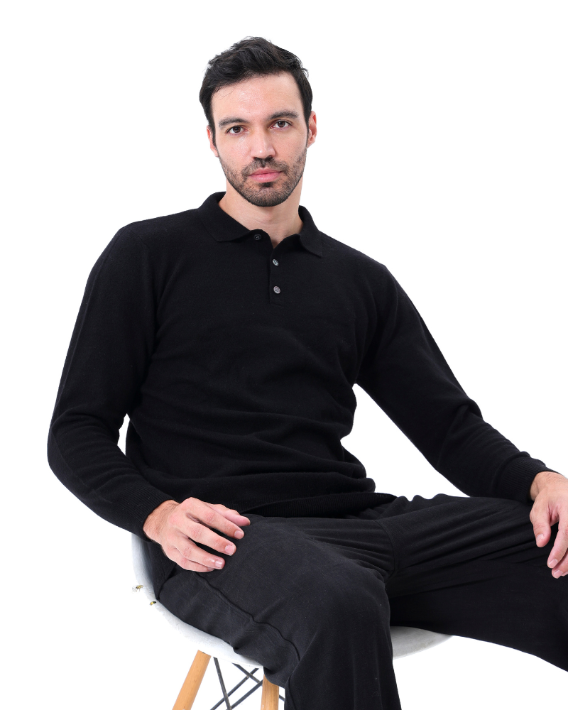 Mayfair™ | 100 % Kaschmir-Poloshirt