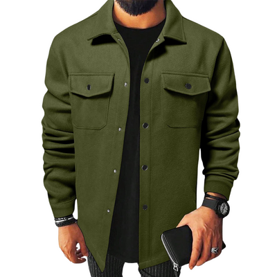 Klassische Hemdjacke für Herren