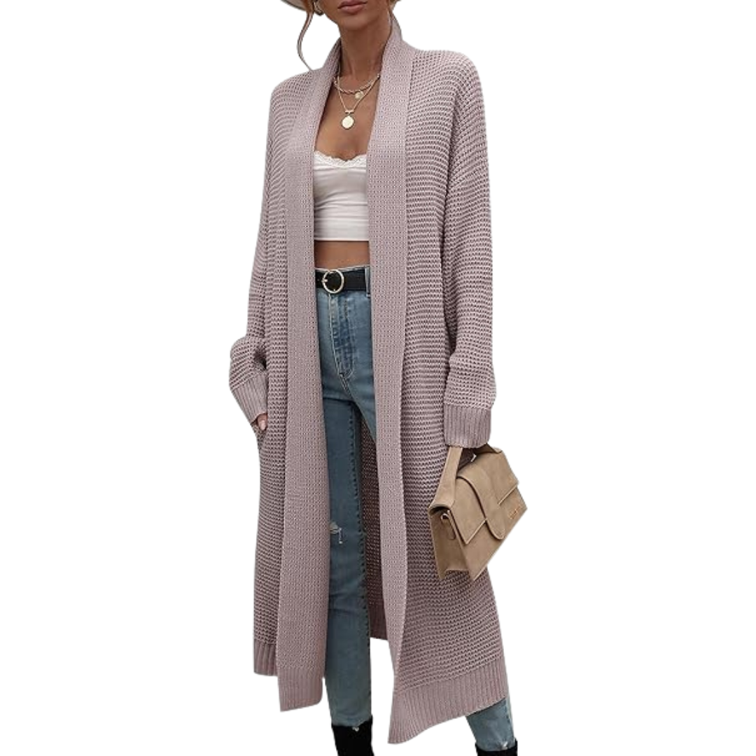 Langer Offener Cardigan für Damen