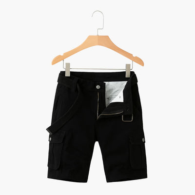 Herren Cargoshorts mit Taschen und Gürtel für den Sommer