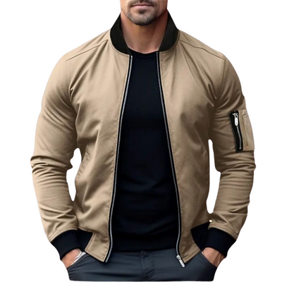 Reißverschlusstaschen Jacke für Herren