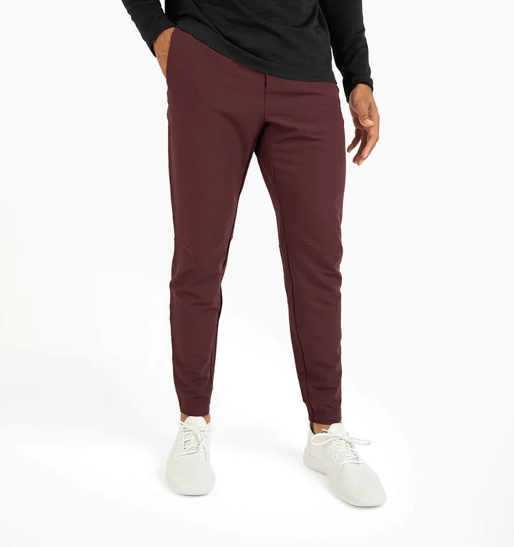 Herren Schlanke Passform Dehnbare Jogger Hose | Modern