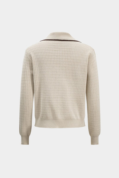 Mia | Klassisches Strick-Zweiteiler-Set mit Blazer-Cardigan & Bleistiftrock