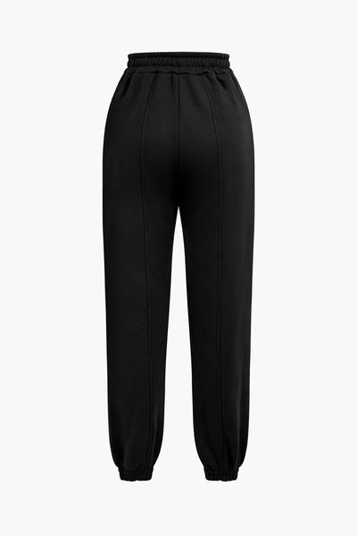 Evangeline | Sportliches Hoodie-Set mit Cut-Outs