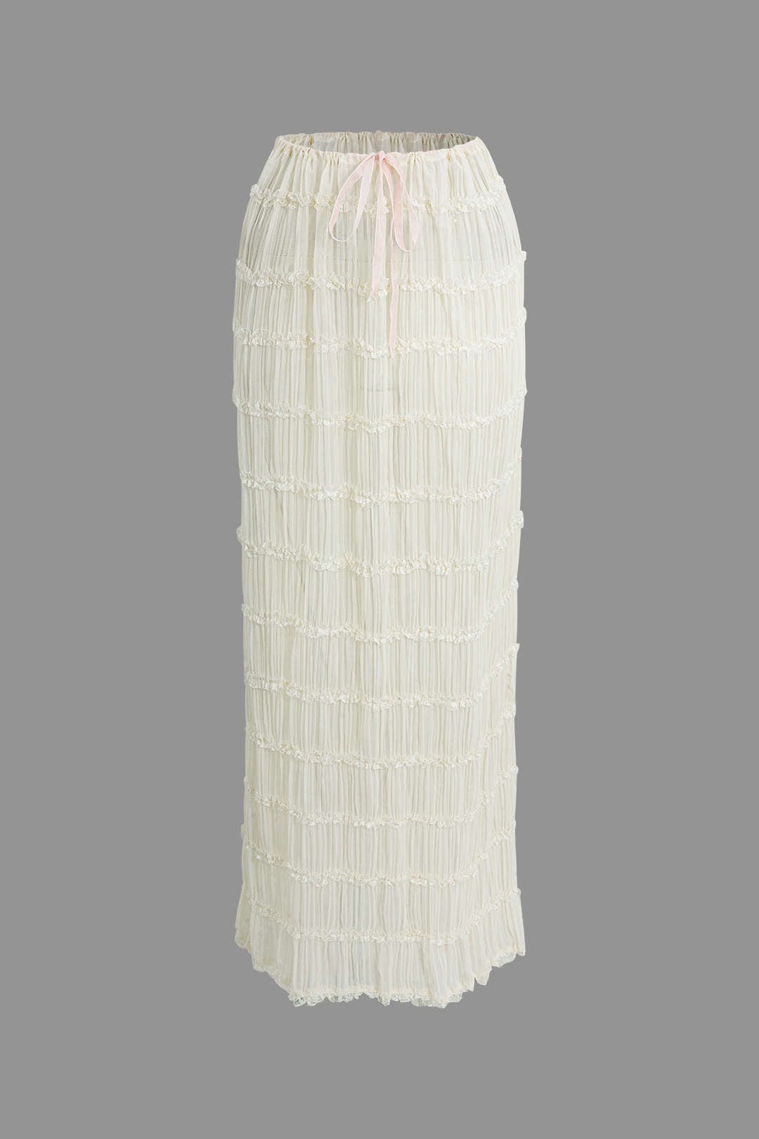 Elise | Romantisches Zweiteiler-Set mit Plissee-Top & Maxirock