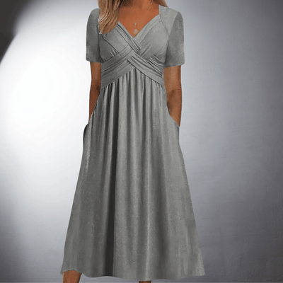Fosca | Midi-Kleid aus hochwertigem Material