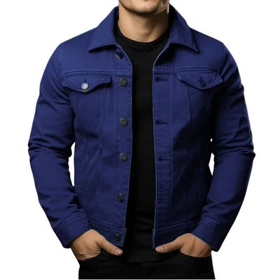 Klassische Knopfjacke für Herren