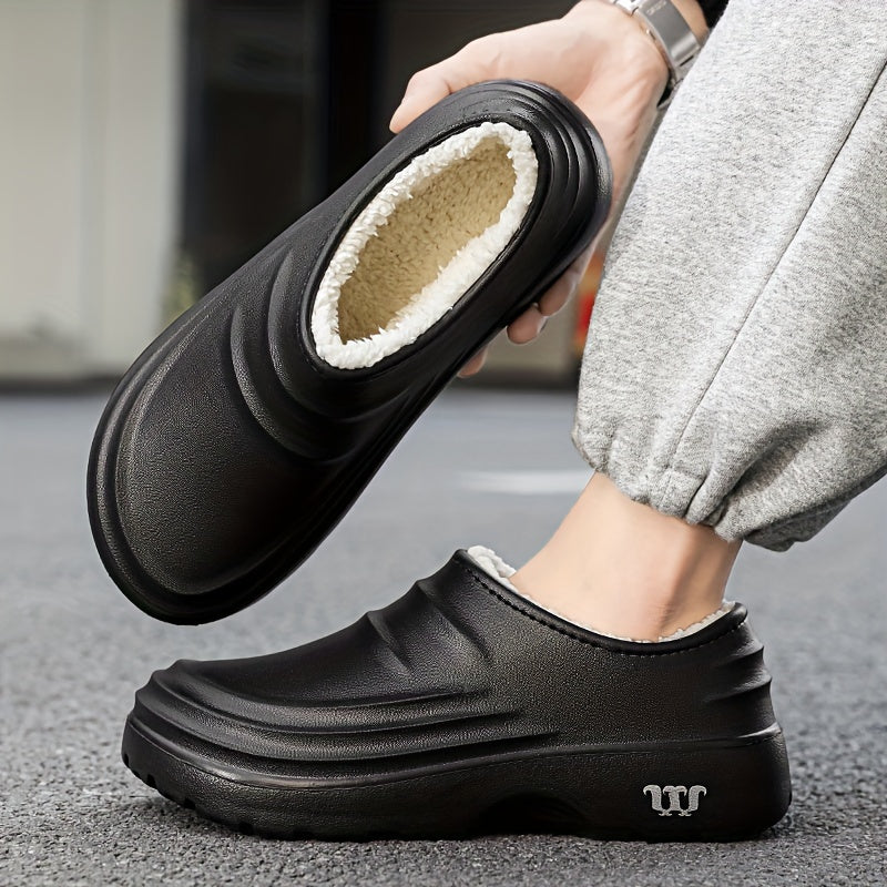 Winterschuhe Herren | Slip-On Clogs Mit Innenfutter