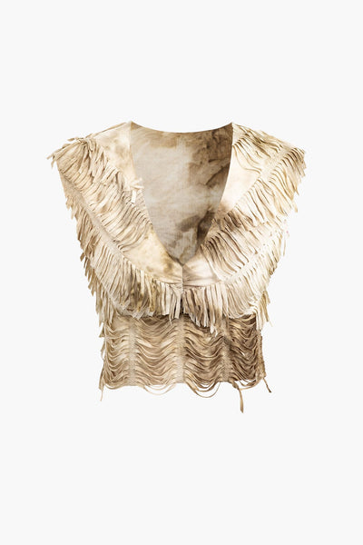 Charlene | Fransen-Zweiteiler mit Top & Rock