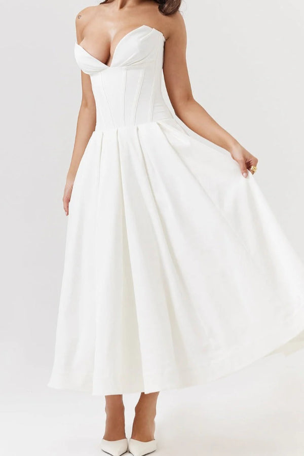 Lorelei® | Trägerloses Midikleid