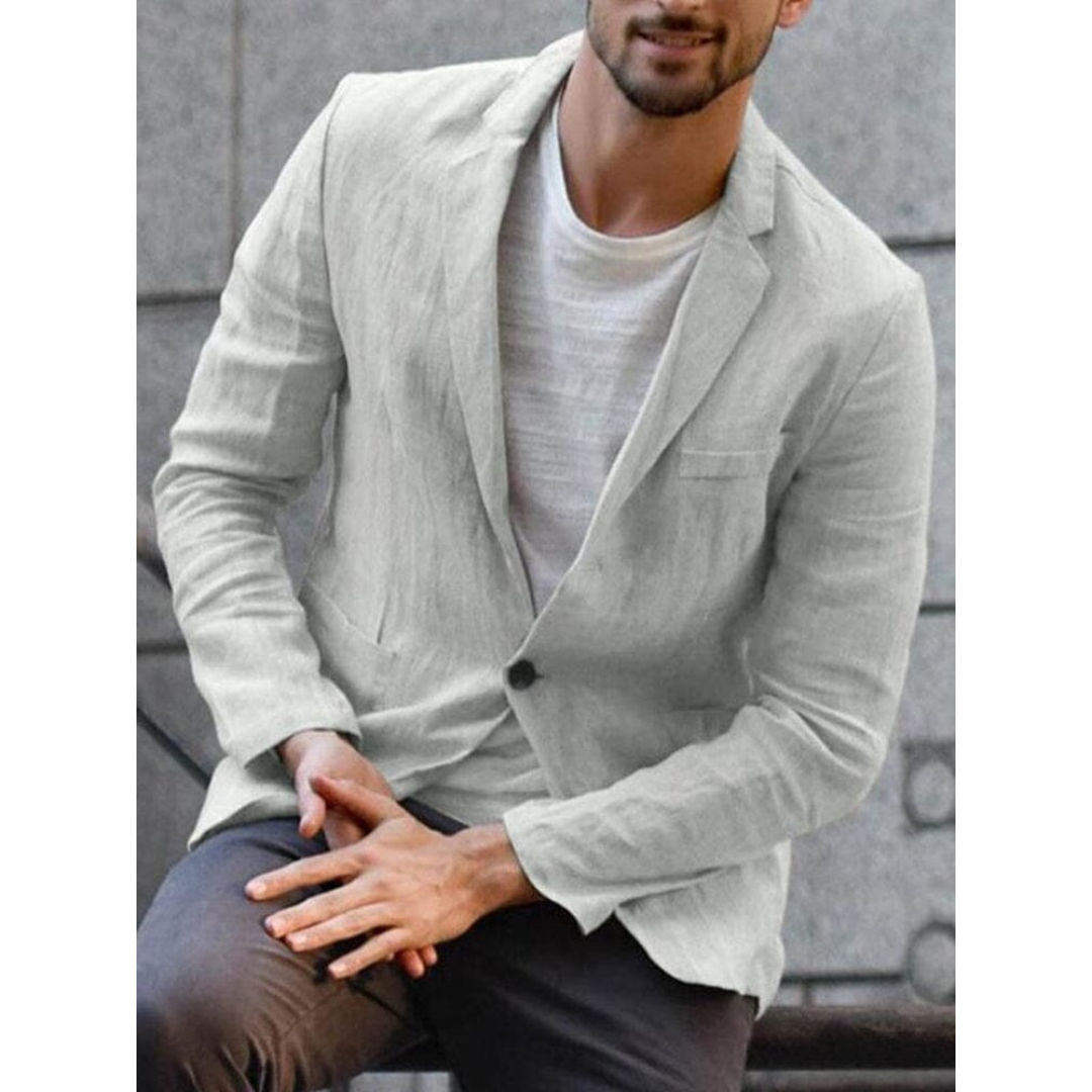 Ein-Knopf-Blazer für Herren