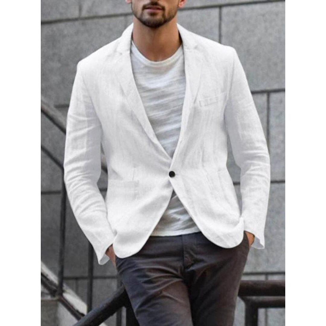 Ein-Knopf-Blazer für Herren